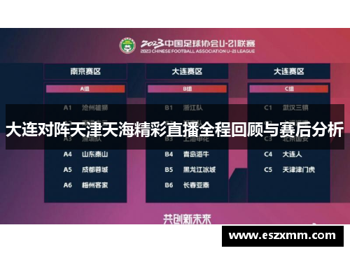 大连对阵天津天海精彩直播全程回顾与赛后分析